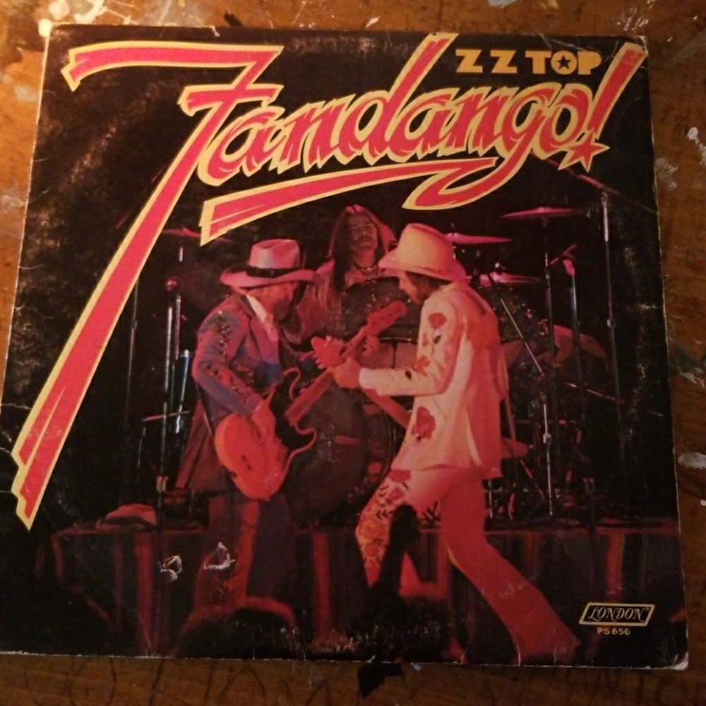 ZZ TOP- Fandango record